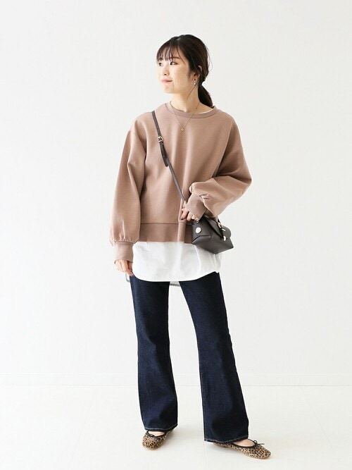 セール】LE DENIM フレアパンツ【洗濯機使用可能】◇（デニムパンツ