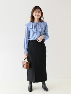 Yuriさん（レディース・159cm）の秋コーディネート