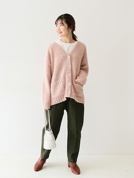 「SLOBE IENA（スローブイエナ）のアイテム（ブーツ）」を使った、Yuriさん（レディース・159cm）の秋コーディネート