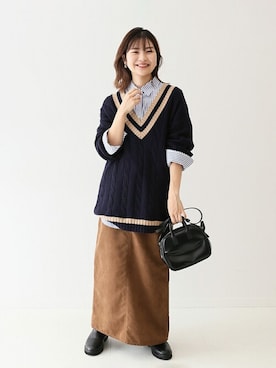 Yuriさん（レディース・159cm）の秋コーディネート