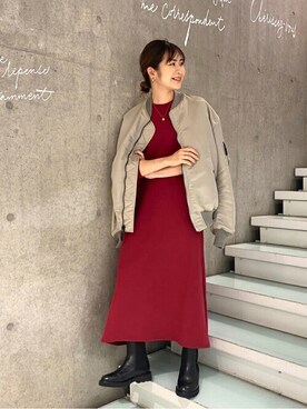 Yuriさん（レディース・159cm）の秋コーディネート