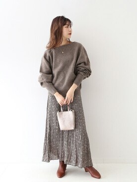 Yuriさん（レディース・159cm）の秋コーディネート