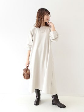 Yuriさん（レディース・159cm）の秋コーディネート