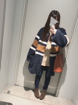 あかりさん（レディース・158cm）の秋コーディネート