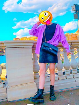 「マーチン女子」｜𝓜🥀さん（レディース・165cm）の秋コーディネート