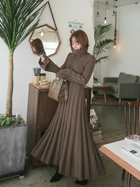 「D&B By DABAGIRL（-）のアイテム」を使った、DaBaGIRLさん（レディース・163cm）の冬コーディネート