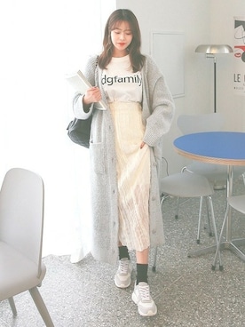 「D&B By DABAGIRL（-）のアイテム」を使った、DaBaGIRLさん（レディース・163cm）の冬コーディネート