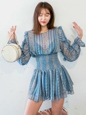 「D&B By DABAGIRL（-）のアイテム」を使った、DaBaGIRLさん（レディース・164cm）の春コーディネート