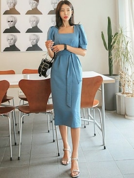 「D&B By DABAGIRL（-）のアイテム」を使った、DaBaGIRLさん（レディース・163cm）の夏コーディネート