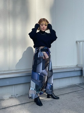 uthikariさん（レディース・152cm）の春コーディネート