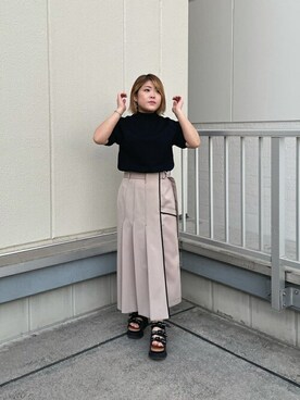 uthikariさん（レディース・152cm）の春コーディネート