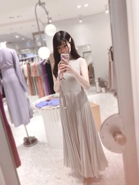 「DIANA」｜「アイテム（ワンピース/ドレス）」を使った、Ming 🍬さん（レディース・161cm）の秋コーディネート