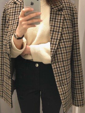 yuさん(レディース・154cm)の春コーディネート