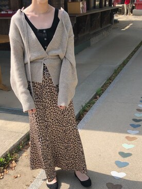 yuさん（レディース・154cm）の春コーディネート