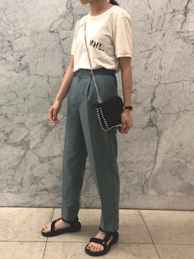 yuさん（レディース・154cm）の夏コーディネート