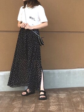 yuさん（レディース・154cm）の夏コーディネート
