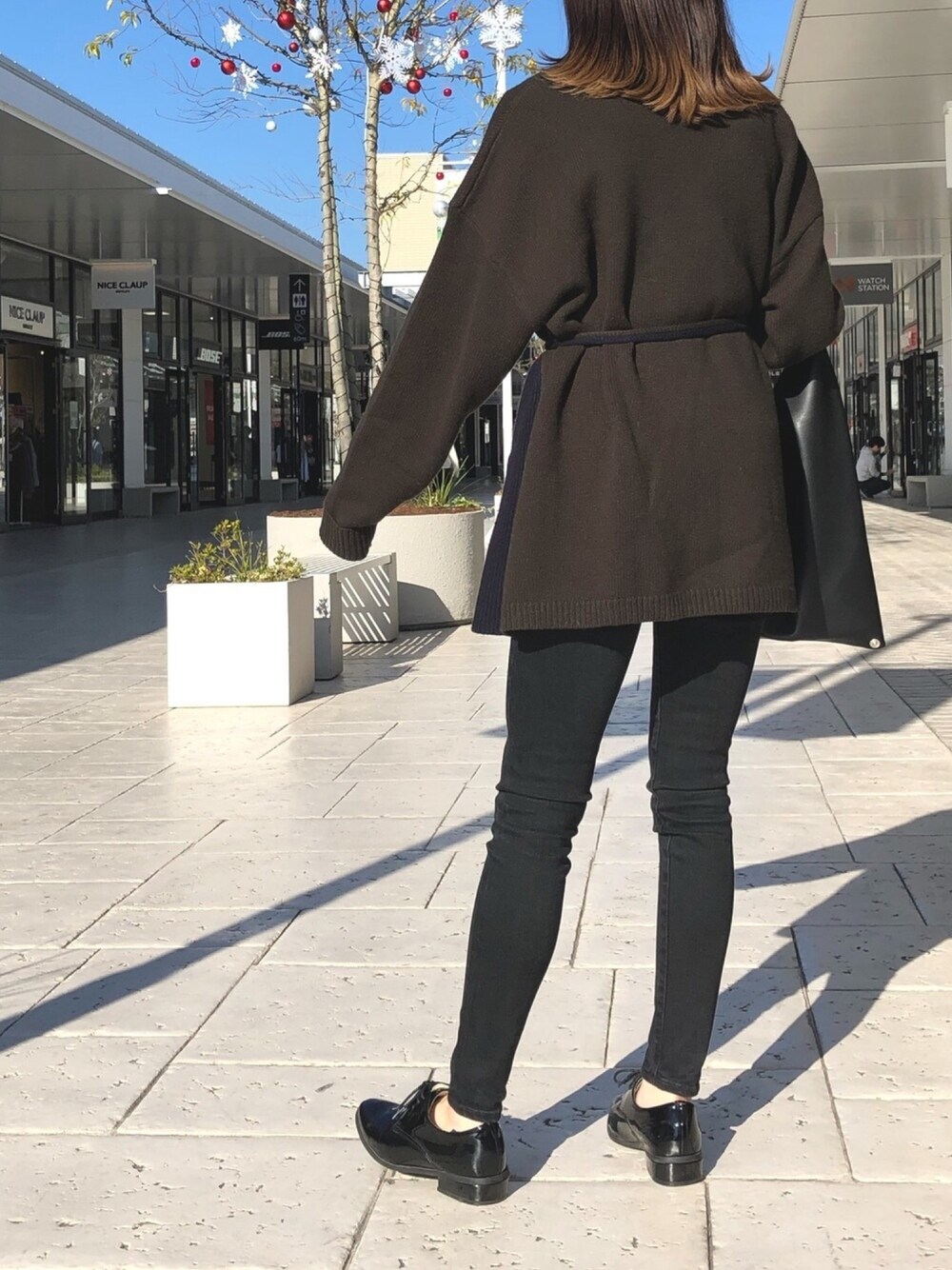 RIM.ARK（リムアーク）の「ｻｲﾄﾞｶﾗｰﾆｯﾄﾄｯﾌﾟｽ（ニット/セーター）」 - WEAR