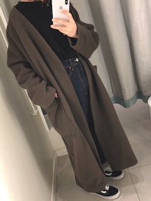 RIM.ARK（リムアーク）の「ﾙｰｽﾞｵｰﾊﾞｰﾀｯｸｺｰﾄ（ノーカラージャケット