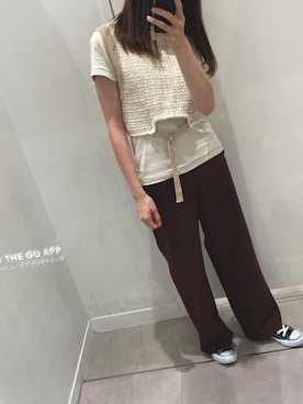 yuさん（レディース・154cm）の夏コーディネート