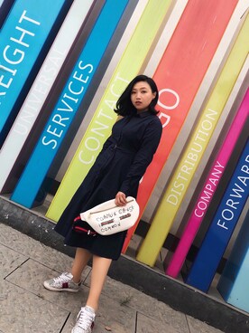 胖Q酱🍒Qちゃんさんのコーディネート