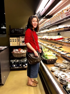 「上引水產」｜candyemmaさん（レディース・155cm）の冬コーディネート