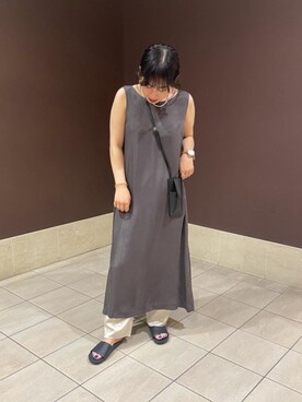 「ベーシック/トラッド」｜aoyamaさん（レディース・157cm）の夏コーディネート