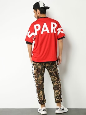 COX公式オンラインモデルさん（メンズ・180cm）の春コーディネート