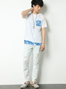 COX公式オンラインモデルさん（メンズ・180cm）の春コーディネート