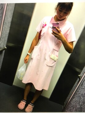 ピンク系のアイテムを使った ナース服 のレディース人気ファッションコーディネート Wear