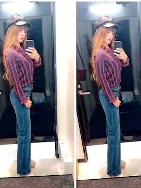 「TEDDY(テディ)のアイテム」を使った、kumiさん(レディース・166cm)の春コーディネート