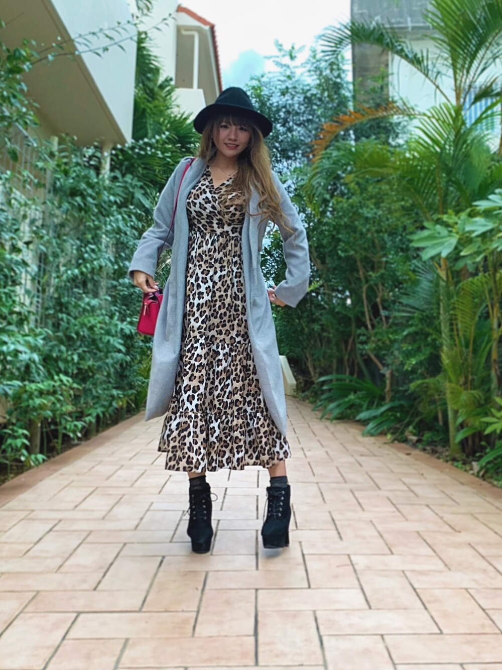 「休日スタイル、オトナカジュアル、あったかコーデ、ootd、楽チンコーデ、プチプラコーデ、沖縄、ママコーデ、ママファッション」｜「DABAgirlのアイテム（ワンピース、その他）」を使った、kumiさん（レディース・166cm）の冬コーディネートの1枚目の写真