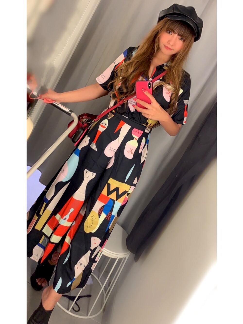 「ママコーデ、これが私をアゲる服、夏コーデ、プチプラコーデ、ラフ、海外系ファッション、ootd、ファッションの力を信じよう、ファッション」｜「海外ブランドのアイテム（オールインワン・サロペット、その他）」を使った、kumiさん（レディース・166cm）の春コーディネートの1枚目の写真