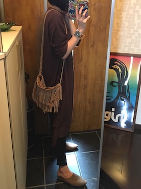 「Factor=（ファクターイコール）のアイテム（ワンピース/ドレス）」を使った、Acoさん（レディース・157cm）の春コーディネート