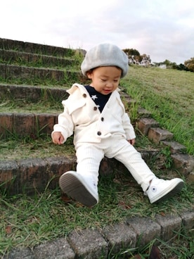 eitomanさん(キッズ・80cm)の秋コーディネート