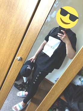 「CRONOS（クロノス）のアイテム」を使った、Shoさん（メンズ・168cm）の夏コーディネート