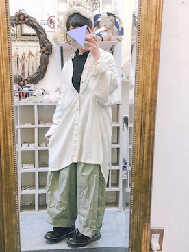 「amatunal（アマチュナル）のアイテム（パンツ）」を使った、は　なさん（レディース・147cm）の春コーディネート