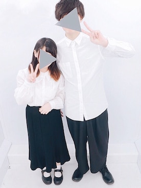 「w closet」｜「アイテム（デニムジャケット）」を使った、は　なさん（レディース・147cm）の春コーディネート