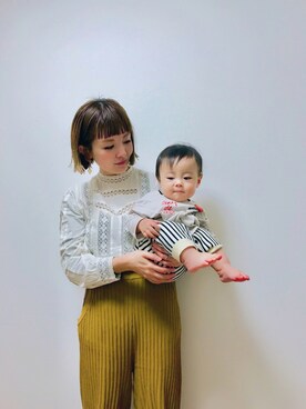 yukiさん(キッズ・70cm)の冬コーディネート
