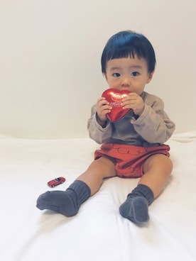 「bobochoses」｜「アイテム（その他）」を使った、yukiさん（キッズ・70cm）の夏コーディネート