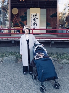 yukiさん(レディース・154cm)の冬コーディネート