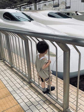 「90cm」｜「アイテム（その他）」を使った、yukiさん（キッズ・80cm）の夏コーディネート