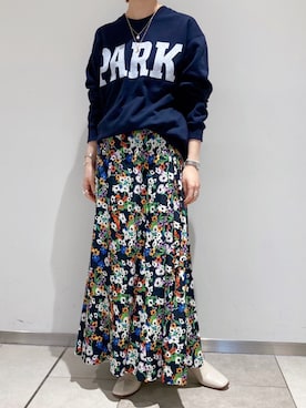 「NOLLEY'S goodman（ノーリーズグッドマン）のアイテム」を使った、nol nojiriさん（レディース・155cm）の春コーディネート