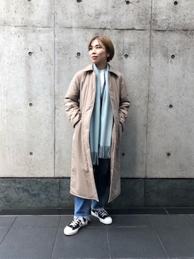 kobayashiさん（レディース・160cm）の冬コーディネート