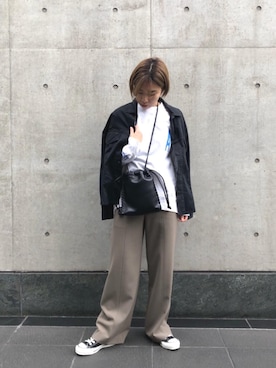 kobayashiさん（レディース・160cm）の冬コーディネート