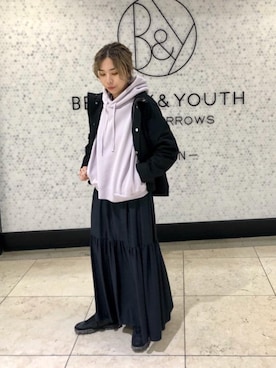 kobayashiさん（レディース・160cm）の冬コーディネート