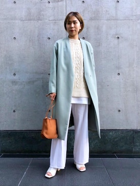 kobayashiさん（レディース・160cm）の冬コーディネート