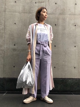 kobayashiさん（レディース・160cm）の春コーディネート