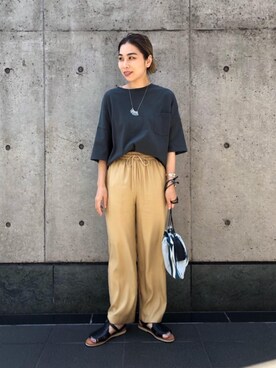 kobayashiさん（レディース・160cm）の春コーディネート