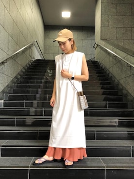 kobayashiさん（レディース・160cm）の夏コーディネート