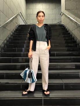 kobayashiさん（レディース・160cm）の夏コーディネート